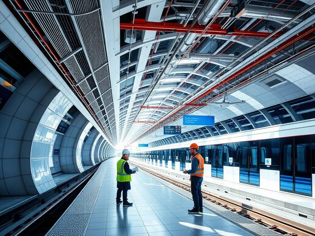 Metro infrastructure project